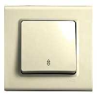 Выключатель 1-й Проходной Крем Linnera