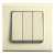 Выключатель 3-й  Крем Linnera